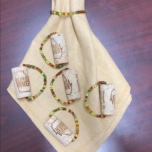 Napkin Rings set of 6